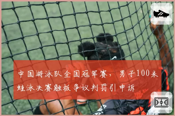 中国游泳队全国冠军赛，男子100米蛙泳决赛触板争议判罚引申诉